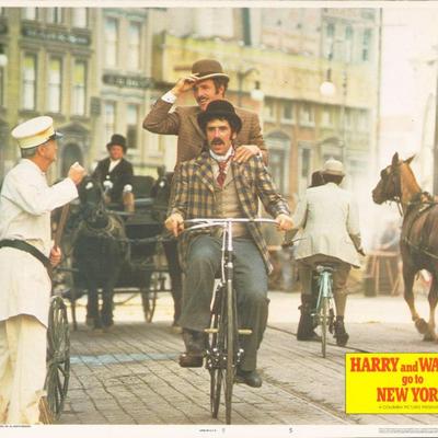 Harry and Walter Go to New York  1976 original vintage lobby card