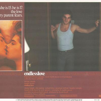 Endless Love 
1981 original vintage lobby card