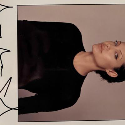 Angelina Jolie facsimile signed photo. 8x10 Inches