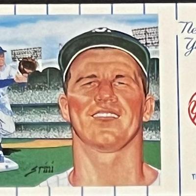 1961 New York Yankees Team Tony Kubek Postcard Series No.1. Card 9 of 12