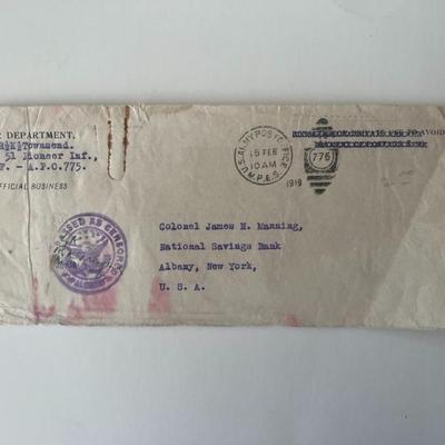 Vintage signed FDC