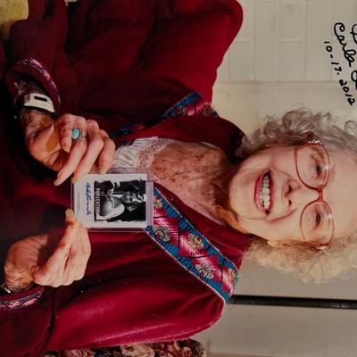 Carla Laemmle signed photo