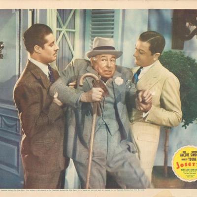 Josette 1938 original vintage lobby card