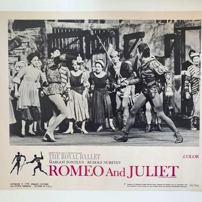 Romeo and Juliet
original 1966 vintage lobby card