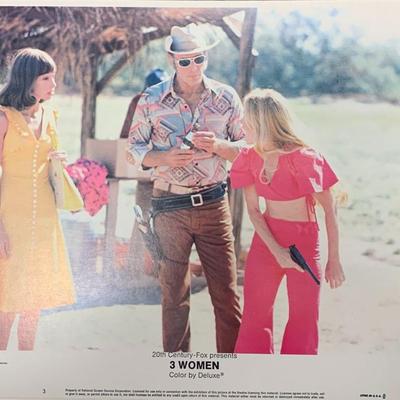 3 Women 1977 original lobby card set