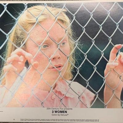 3 Women 1977 original lobby card set