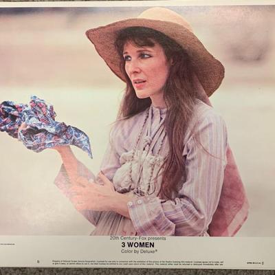 3 Women 1977 original lobby card set