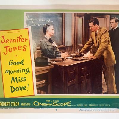 Good Morning, Miss Dove original 1955 vintage lobby card