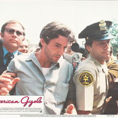 American Gigolo 1980 original vintage lobby card