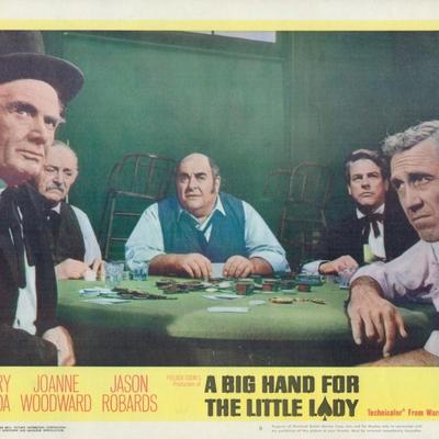 A Big Hand for The Little Lady set of 8 original lobby cards