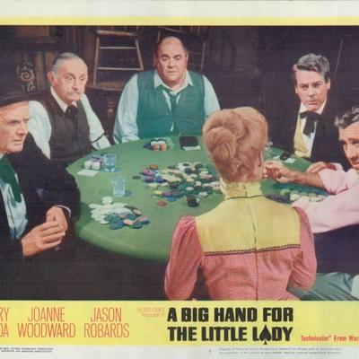 A Big Hand for The Little Lady set of 8 original lobby cards