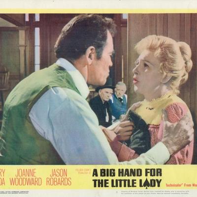 A Big Hand for The Little Lady set of 8 original lobby cards