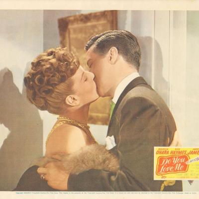 Do You Love Me 1945 original vintage lobby card