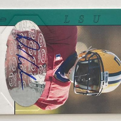 Devery Henderson signed autograph card