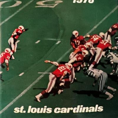 1976 St. Louis Cardinals team program