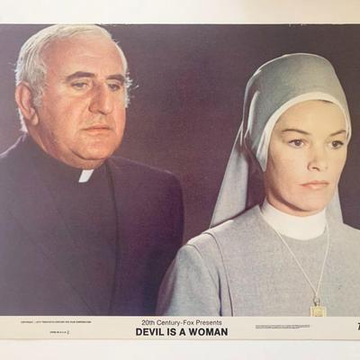 The Devil Is a Woman original 1975 vintage lobby card