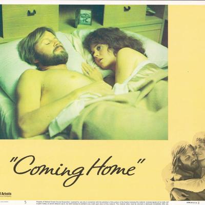 Coming Home 1978 original vintage lobby card