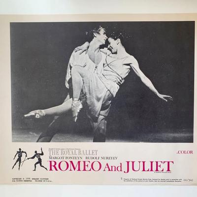 Romeo and Juliet
original 1966 vintage lobby card