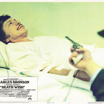 Death Wish 1974 original vintage lobby card
