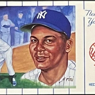 1961 New York Yankees Team Hector Lopez Postcard Series No.1. Card 8 of 12