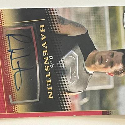 Rob Havenstein signed autograph card
