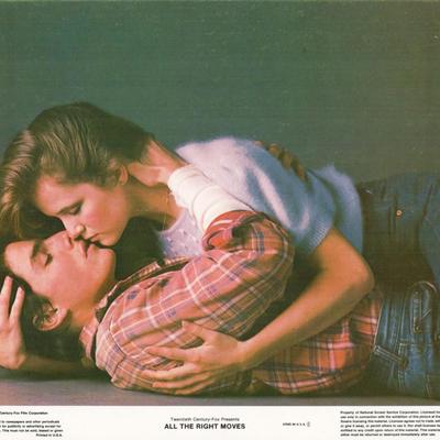 All the Right Moves 1983 original vintage lobby card