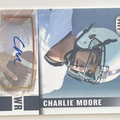 Charlie Moore signed 2014 Sage Hit #A37 trading card