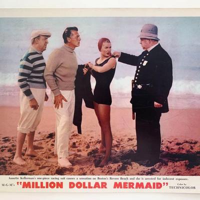 Million Dollar Mermaid original 1952 vintage lobby card