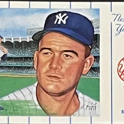 1961 New York Yankees Team Bob Hale Postcard Series No.3. Card 3 of 12
