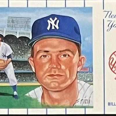 1961 New York Yankees Team Billy Gardner Postcard Series No.2. Card 5 of 12