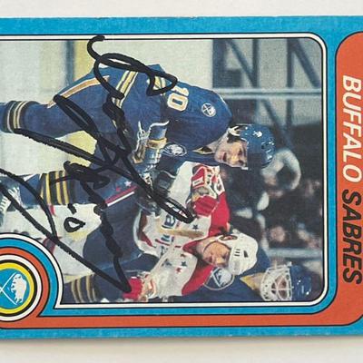 Buffalo Sabres Craig Ramsay 1979 Topps #207 signed trading card