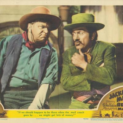 Jackass Mail 1942 original vintage lobby card