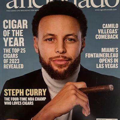 Cigar Aficianado Magazine. Feb. 2024