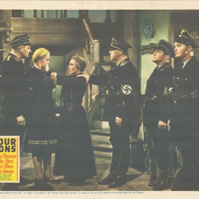 Four Sons 
1940 original vintage lobby card