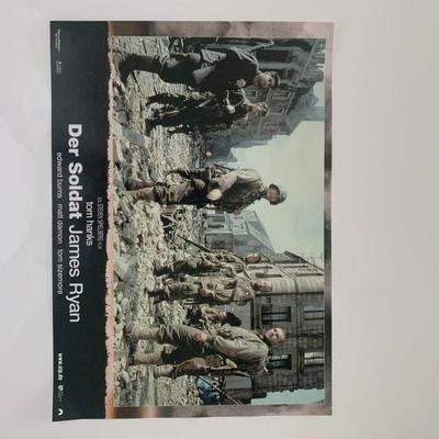 Saving Private Ryan unsigned promo photo set. 8x10 inches