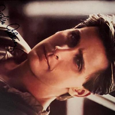 Emilio Esteves facsimile signed photo. 5x7 inches