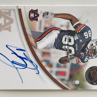 Courtney Taylor signed 2007 Press Pass Authentics #61 trading card