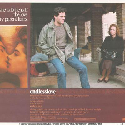 Endless Love 
1981 original vintage lobby card