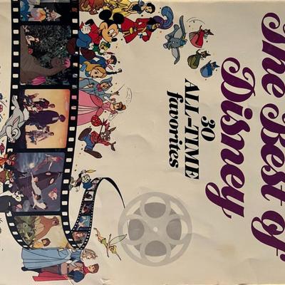 Best of Disney 30 Favorites book. 9x12 inches
