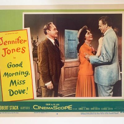 Good Morning, Miss Dove original 1955 vintage lobby card
