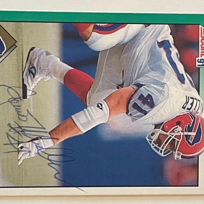 Buffalo Bulls Jamie Mueller signed 1991 Score trading card