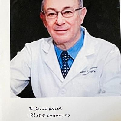 JFK Assassination Doctor Robert Grossman signed photo