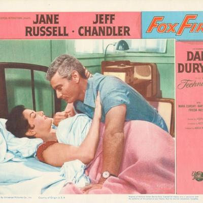 Foxfire 1955 original vintage lobby card