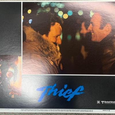 Thief 1981 original lobby card set