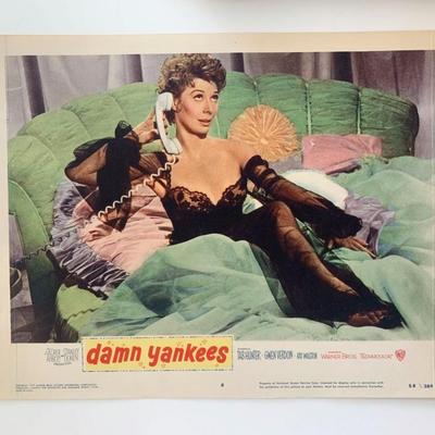 Damn Yankees  original 1958 vintage lobby card