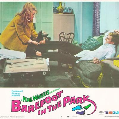 Barefoot in the Park 1967 original vintage lobby card