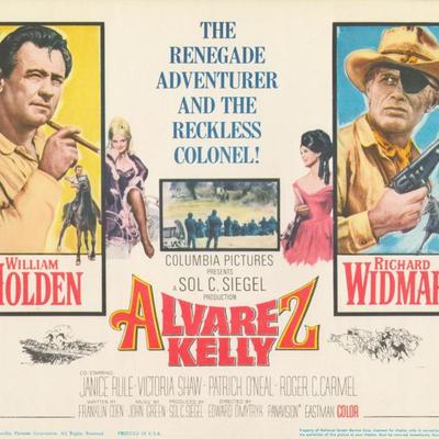 Alvarez Kelly 1966 original vintage lobby card