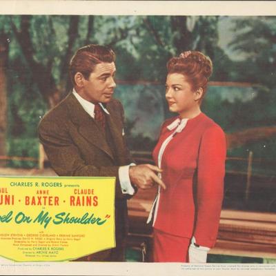 Angel on My Shoulder 1946 original vintage lobby card