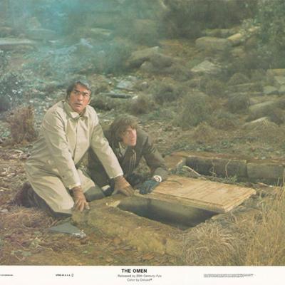 The Omen 1976 original vintage lobby card