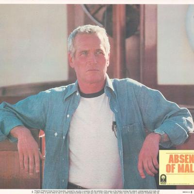 Absence of Malice 1981 original vintage lobby card